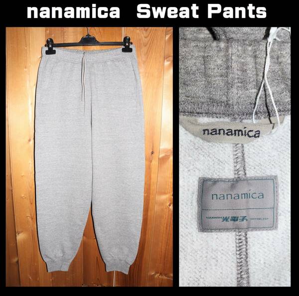 送料無料 特価即決【未使用】 nanamica ★ Sweat Pants (W36) ★ ナナミカ 光電子 スウェットパンツ 税込定価2万6400円 日本製 SUCF176