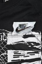 送料無料 即決【未使用】 NIKE ★ PUNK PACK クルー スウェット (Mサイズ) ★ ナイキ パンクパック CW1795-010 グランジ加工_画像7