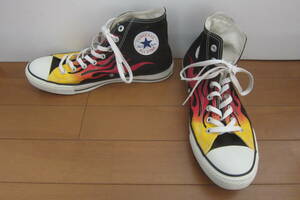 CONVERSE コンバース ALL STAR オールスター 1CJ840 HI ハイカットスニーカー 黒×炎 29㎝ O2402B