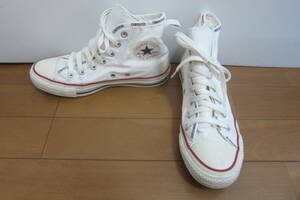 CONVERSE コンバース ALL STAR オールスター 1SC510 HI ハイカットスニーカー 白 24㎝ O2402C