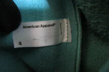 American Apparel アメリカンアパレル かばん クラッチバッグ セカンドバッグ アメリカ製 エメラルドグリーン系 O2402C_画像5