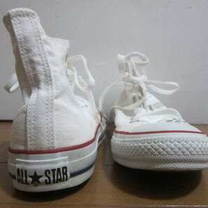 ③ CONVERSE コンバース ALL STAR オールスター M7650 HI ハイカットスニーカー 白 27㎝ O2402Dの画像3