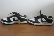 NIKE ナイキ DD1503-101 DUNK LOW ダンク ロー スニーカー 白×黒 24㎝ O2402D_画像4