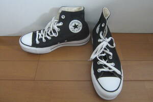 CONVERSE コンバース ALL STAR オールスター 560845C HI ハイカットスニーカー 厚底 黒 24.5㎝ O2402D