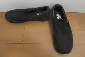 VANS バンズ V98CLA 466091-0003 スニーカー スリッポン 黒 24.5㎝ O2402E