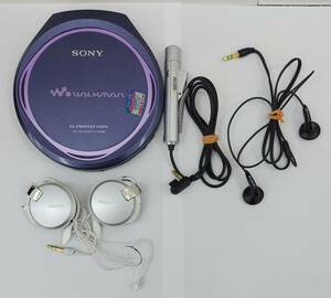 ジャンク SONY ソニー D-E888 CDプレーヤー CD WALKMAN ウォークマン ポータブル CDプレーヤー 付属品有 6505