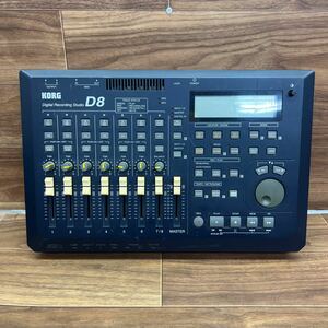 ■ C-84 KORG D8 コルグ Digital Recording Studio マルチトラックレコーダー ケーブル欠品 動作未確認