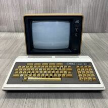 ■ C-88 NEC エヌイーシー PC-8001 パーソナルコンピューター JC-1202D キャラクタディスプレイ 昭和レトロ 通電確認済み_画像1