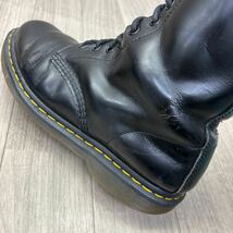 D-43 Dr.Martens ドクターマーチン 10ホール レースアップブーツ レザーブーツ ブラック メンズ 29.5cm_画像6