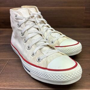 D-44 CONVERSE コンバース ALLSTAR オールスター カジュアルスニーカー ハイカットスニーカー ホワイト メンズ 24.5cm