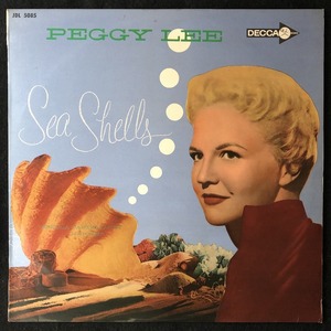 【ペラジャケ】美品 / ペギー・リー「SEA SHELLS」貝がら / PEGGY LEE / レア盤