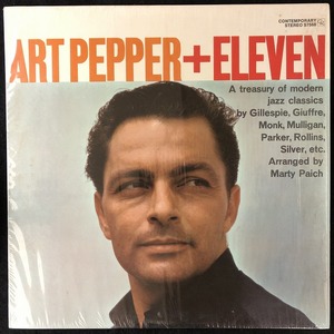 【シュリンク・米盤】美品 / アート・ペッパー「ART PEPPER+ELEVEN:MODERN JAZZ CLASSICS」 / ART PEPPER / レア盤