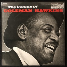 【ペラジャケ】美品 プロモ 見本盤 / コールマン・ホーキンス「THE GENIUS OF COLEMAN HAWKINS」/ COLEMAN HAWKINS / レア盤_画像1