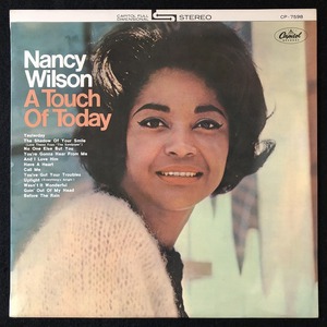 【赤盤・ペラジャケ】美品 プロモ 見本盤 / ナンシー・ウィルソン「A TOUCH OF TODAY」タッチ・オブ・トゥデイ / NANCY WILSON / レア盤