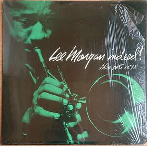 リー・モーガン　ＬＰレコード　Lee Morgan - Indeed! BLP 1538 US盤 