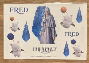 【非売品】＜フレッド＞FRED Popup with FINAL FANTASY XIV～伊勢丹新宿店～ オリジナルステッカー ISETAN モーグリ【配布終了品】レア