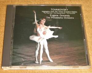 初期83年盤CD☆オーマンディ／チャイコフスキー：三大バレエ名曲集（35DC 56） TCHAIKOVSKY Highlights from the Three Grandest Ballets