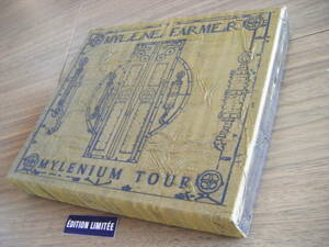 ★[美品] Mylene Farmer Mylenium Tour/2CD/Gold Metal Box in Fabric Box/32p Booklet/限定盤/ミレーヌ・ファルメール,ミレニアム・ツアー