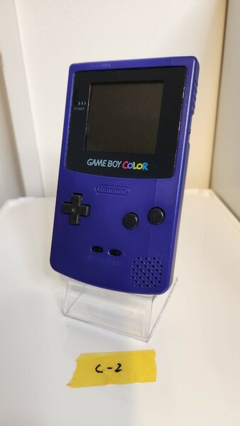 任天堂 ゲームボーイ カラー 本体 CGB-001 動作確認済 ニンテンドー Nintendo GAMEBOY COLOR レトロゲーム C-2