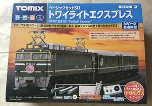 TOMIX ベーシックセットSD トワイライトエクスプレス 90172 Nゲージ鉄道模型　ジャンク品