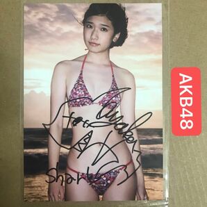 AKB48 森川彩香 生写真 直筆サイン DVD 特典 / グラビアアイドル チェキ 美少女