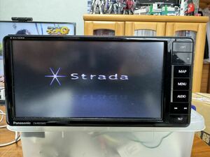 Strada美優ナビ CN-RE03WDフルセグTV/DVD/SD/Bluetooth/USB/iPod アンテナ/配線ケーブル 動作確認済 中古整備済美品