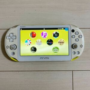 SONY PSVITA PCH-2000 ZA13 1GB 本体 wifiモデル 動作品 初期化 ピーエス ビータ ヴィータ プレイステーション プレステ ソニー 送料無料