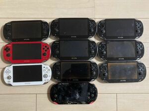 SONY PSVITA 本体 10台 セット まとめて PCH-2000 PCH-1000 ピーエス ビータ ヴィータ PlayStation 通電 ジャンク 部品取り 送料無料