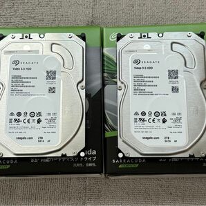 NAS用　HDD 2TB+2TB 4TB SEEGATE ST2000VM006 BUFFLO リンクステーション　LS720D