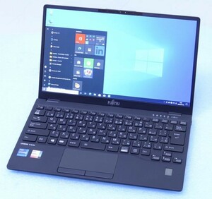 【一円開始】 富士通 FMV LIFEBOOK UH-X/G2 FMVUXG2B Corei7 1255u メモリ:16GB SSD:256GB 重量:0.634kg