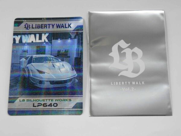 LBWK リバティーウォーク トレーディングカード Vol.2 レアカード ランボルギーニ　 ムルシエラゴ LP640