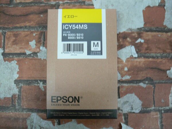 【未開封・ジャンク扱い】EPSON ICY54MS (イエローインク)