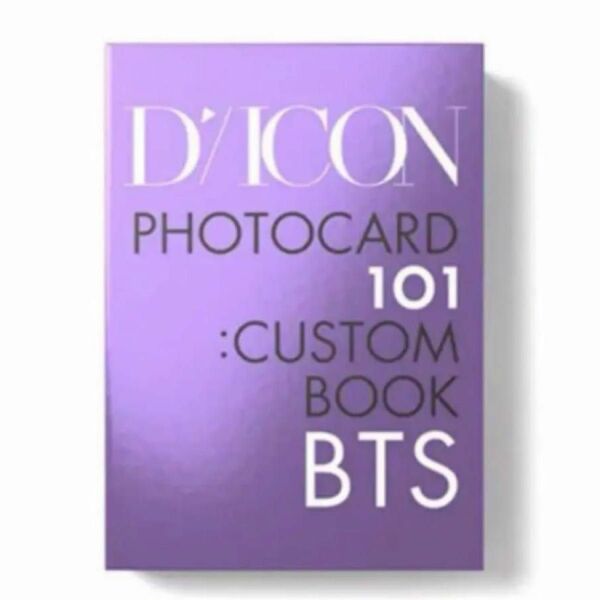 BTS DICON PHOTOCARD 101:CUSTOM BOOK