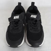 MK4715*NIKE*ナイキ*ジュニアスニーカー*US13C-19cm*黒_画像2