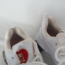 MK4977*FILA*フィラ*ジュニア*ローラースケート*US6.5-23.5cm*白_画像6