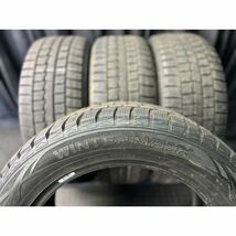 ダンロップ WINTER MAXX WM01 225/55R17 4本SET◇2018年製7~9分山スタッドレスタイヤ◇中古 特筆すべき損傷なし◇10系アルファード等に_画像8