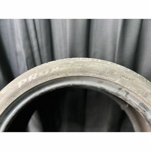 トーヨー PROXES T1 Sport 215/45R18 89W 日本製 1本のみ◇2019年製8分山オンロードタイヤ◇中古 若干の片減りあり◇愛知郡愛荘町手渡し可の画像2