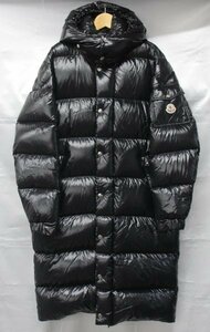 ◆ MONCLER/モンクレール ハノーヴェリアン フーテッド ロングダウン ジャケット F20911D50700 表記サイズ：1 ブラック系 144599