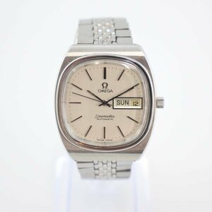 ◆ ジャンク品 1円 ～ OMEGA /オメガ シーマスター Ref.166 0213 / Cal.1020 自動巻き シルバー文字盤 デイデイト ヴィンテージ 142652　