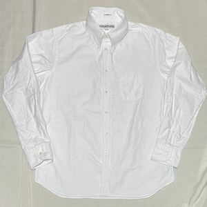 インディビジュアライズドシャツ USA製 白 オックスフォード ボタンダウン シャツ BDシャツ アメリカ製 米国製 INDIVIDUALIZED SHIRTS