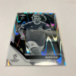 ★【ハンニバル　マンチェスターユナイテッド】2021-22 Topps Chrome UCL Black&White Raywave ★