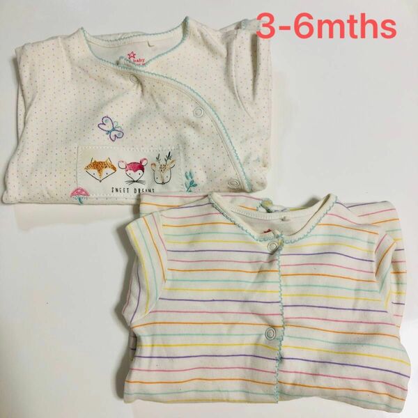 next ロンパース　3-6mths