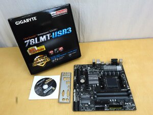 GIGABYTE マザーボード 78LMT-USB3 Socket AM3＋ 元箱付