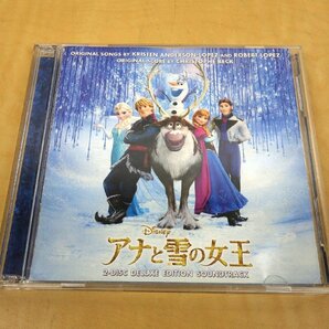 CD 2枚組 Disney ディズニー アナと雪の女王 DELUXE EDITION SOUNDTRACK オリジナル・サウンドトラック AVCW-63028～29の画像1