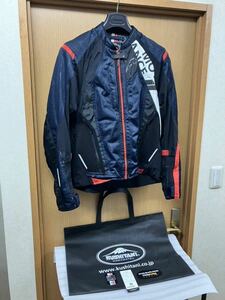 あっつーい日に最高 クシタニ KUSHITANI K-2368 AIR CONTEND JACKET エアーコンテンドジャケット サイズ:XL 