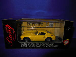 1/43　入手困難　BANG　フェラーリ　FERRARI　250　SWB　ストラダーレ　黄　イタリア製　MADE IN ITALY