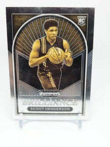 Scoot Henderson 23-24 PANINI PRIZM DRAFT PICKS BRILLIANCE #3 NBAカード スクート ヘンダーソン RC ルーキー ブレイザーズ