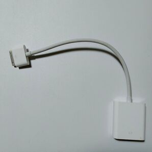 ☆超美品☆Apple 純正 Dockコネクタ用 VGA アダプタ(A1368)※正規品 アップル iPhone iPad