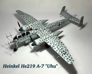 ☆Heinkel He219 A-7 Uhu 1./NJG1 1/48タミヤ製　完成品☆