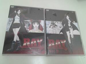 ★新品未開封品★　DVD　アニメ　RAY　THE ANIMATION　Vol.2　Vol.3　2本セット　吉富昭仁　医療サスペンス　